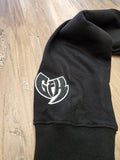 Black GHOSTFACE Embossed Hoodie Couture Fix