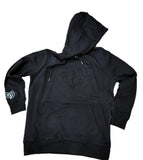Black GHOSTFACE Embossed Hoodie Couture Fix