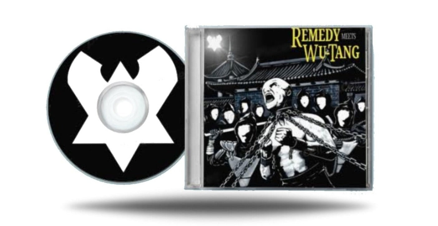 Includes a "Remedy Meets WuTang" CD  Includes a FREE CD or two - Either "Ghostface Killahs" CD, Inspectah Deck "9th Chamber" CD, Remedy "It All Comes Down To This" CD  - Depends on Stock  Includes a FREE Remedy Meets WuTang Pin  Includes a FREE Wu Lanyard  We DO NOT ship to P.O. Boxes